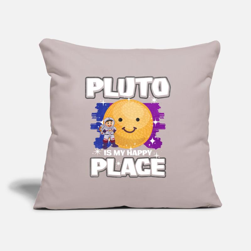 Pluto Planet Geschenk Sofakissen mit Füllung 45 x 45 cm