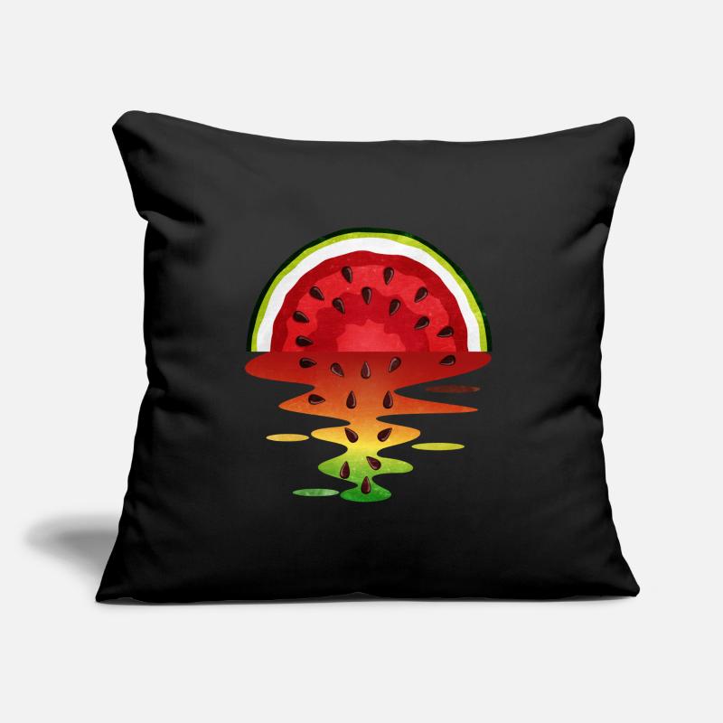 Pastèque Coussin et housse de 45 x 45 cm