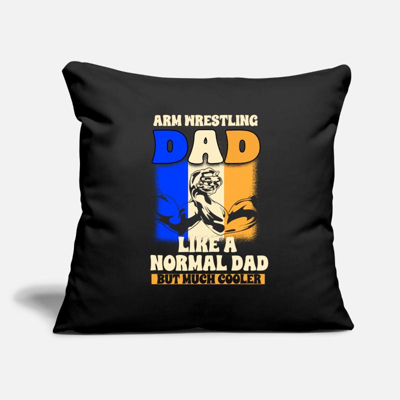 Bras de fer Coussin et housse de 45 x 45 cm