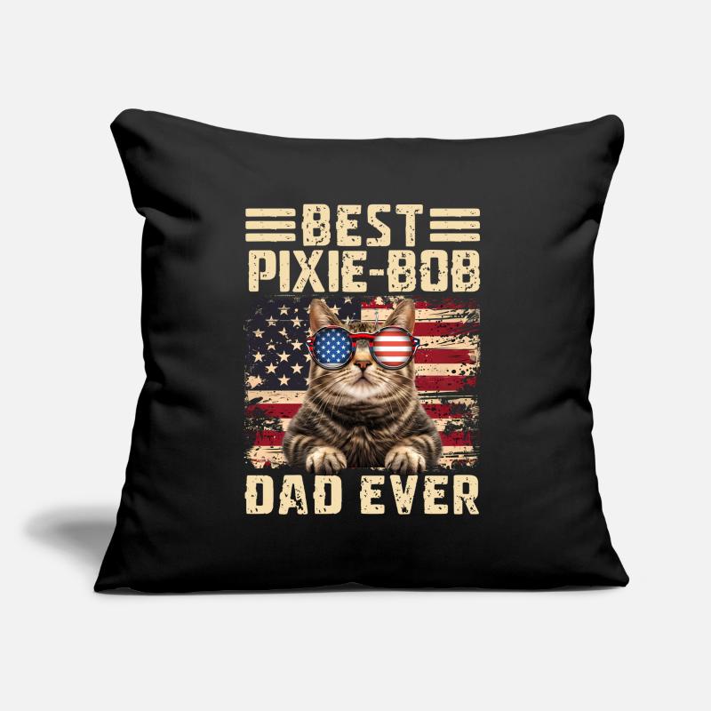 Pixie Bob Dad Sofa pillow with filling 45cm x 45cm