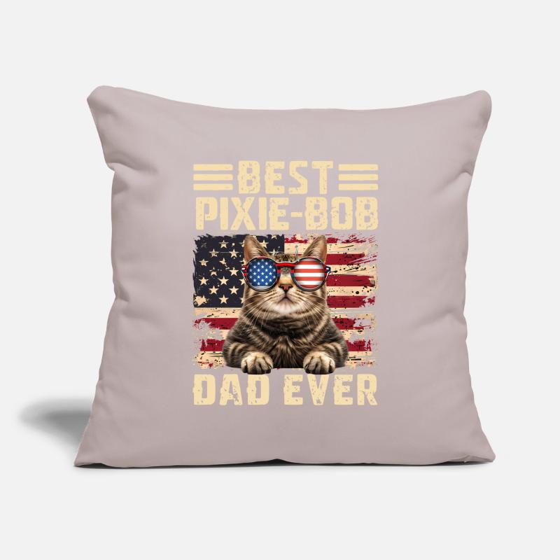 Pixie Bob Dad Sofa pillow with filling 45cm x 45cm