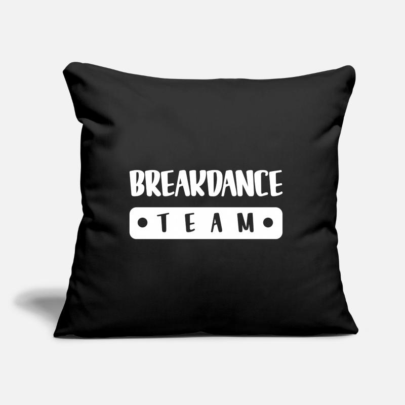Équipe de breakdance Coussin et housse de 45 x 45 cm
