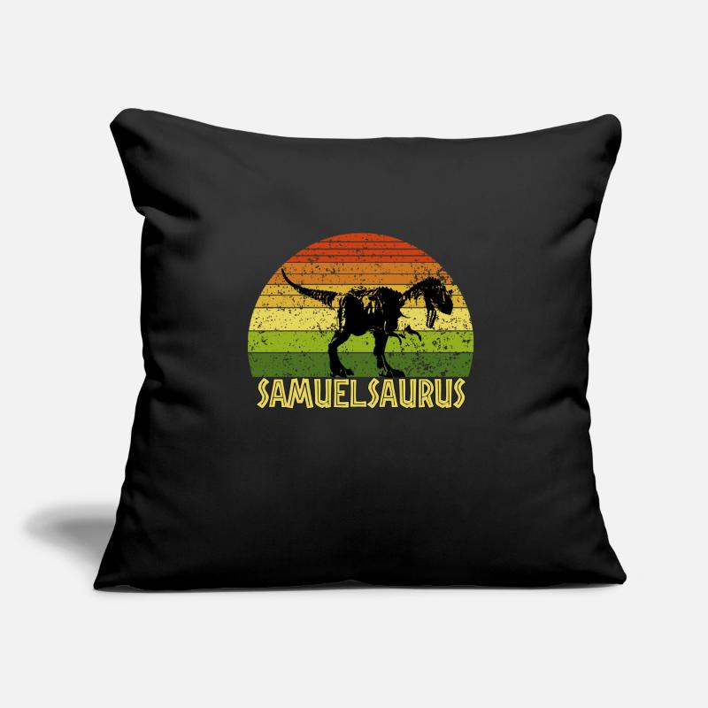 Samuelsaurus Samuel saurus dinosaur Sofakissen mit Füllung 45 x 45 cm