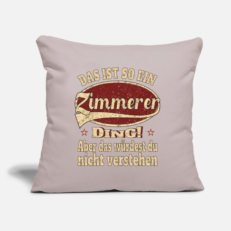 Zimmerer Das ist so ein Zimmerer Sofakissen mit Füllung 45 x 45 cm