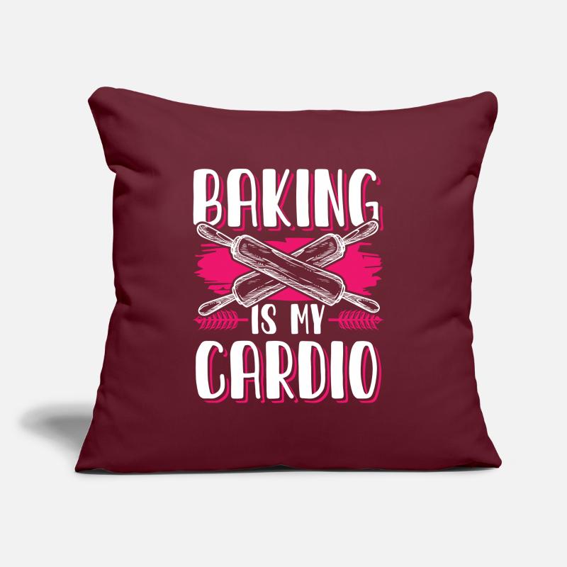 Cuisson cardio Coussin et housse de 45 x 45 cm