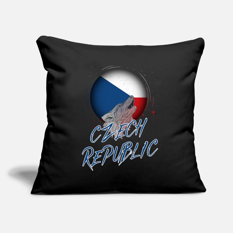 République tchèque Coussin et housse de 45 x 45 cm