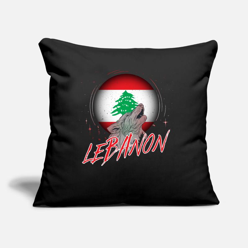 Liban Coussin et housse de 45 x 45 cm