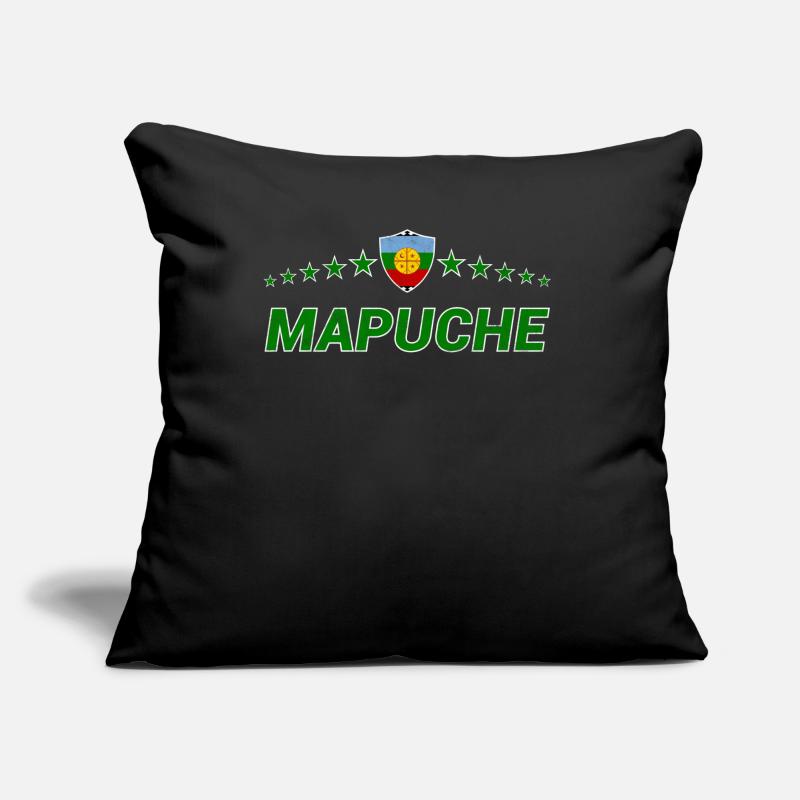 Mapuche Coussin et housse de 45 x 45 cm