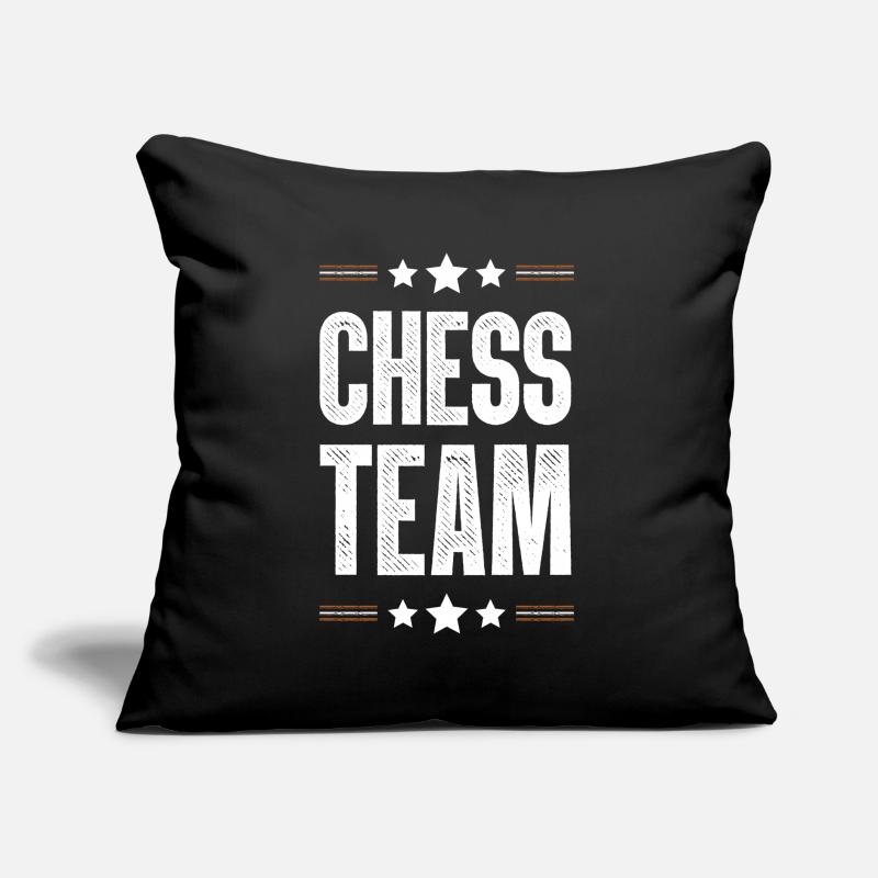 Chess Team Sofakissen mit Füllung 45 x 45 cm