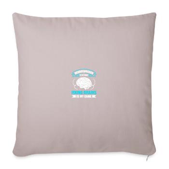 Neurologist Neurosurgery Neurosurgeon - Sofa pillow with filling 45cm x 45cm - light taupe - Front
