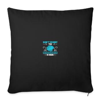Neurologist Neurosurgery Neurosurgeon - Sofa pillow with filling 45cm x 45cm - black - Front