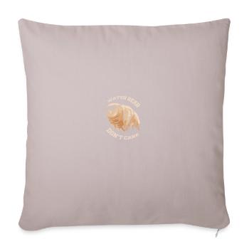 Microbiology Teacher Tardigrade - Water Bear Don't - Sofa pillow with filling 45cm x 45cm - light taupe - Front