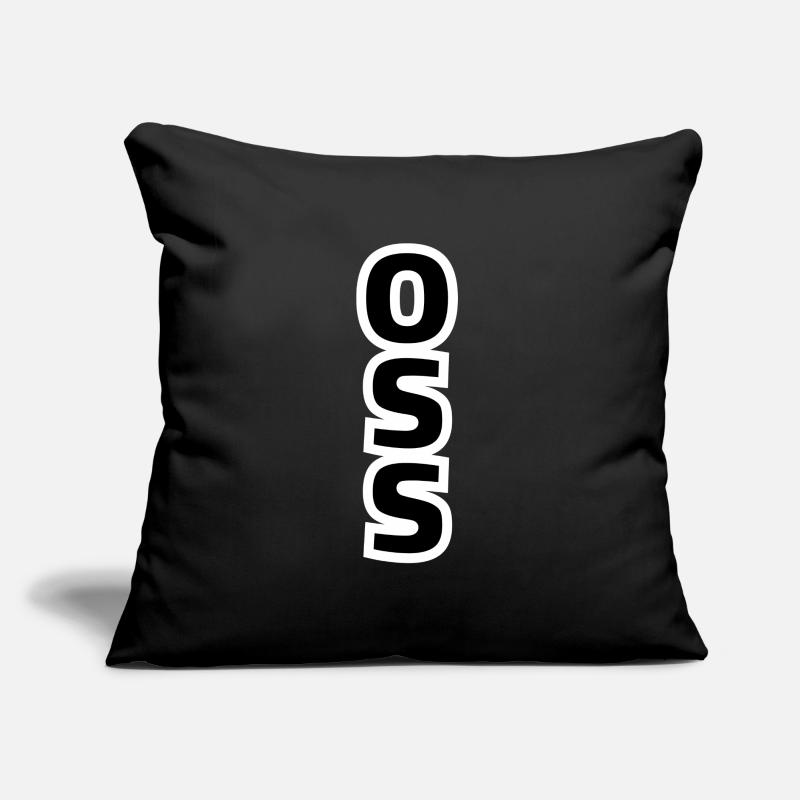 OSS - Karate Geschenkidee Sofakissen mit Füllung 45 x 45 cm