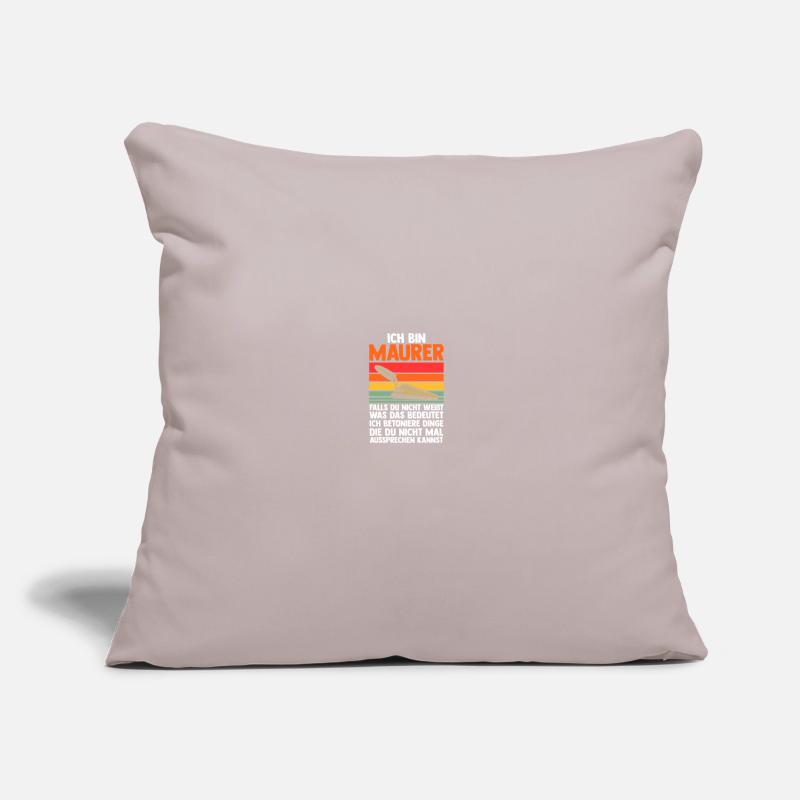 Master Bricklayer Journeyman Bricklayer Sofa pillow with filling 45cm x 45cm