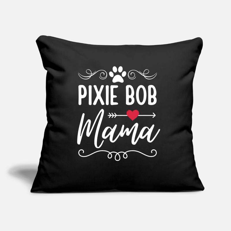 Pixie Bob Chat Maman Pixie Bob Maman Coussin et housse de 45 x 45 cm