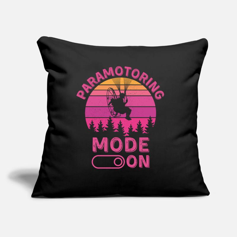 Paramotoring mode on Sofa pillow with filling 45cm x 45cm