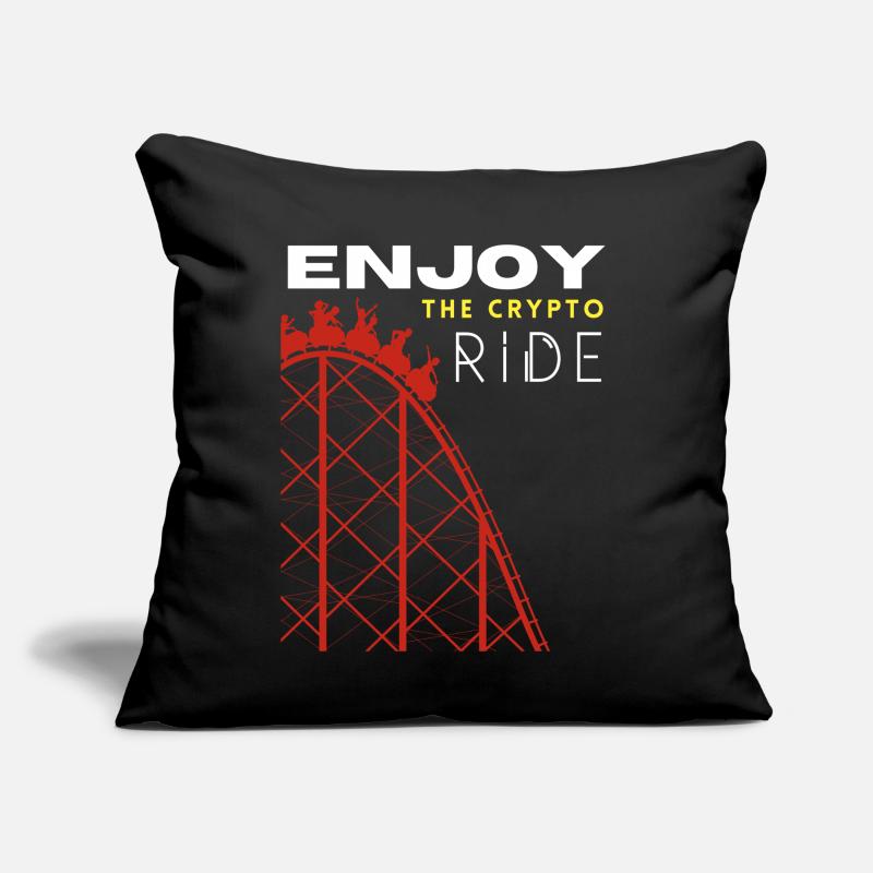 Crypto Ride Rollercoaster Sofa pillow with filling 45cm x 45cm