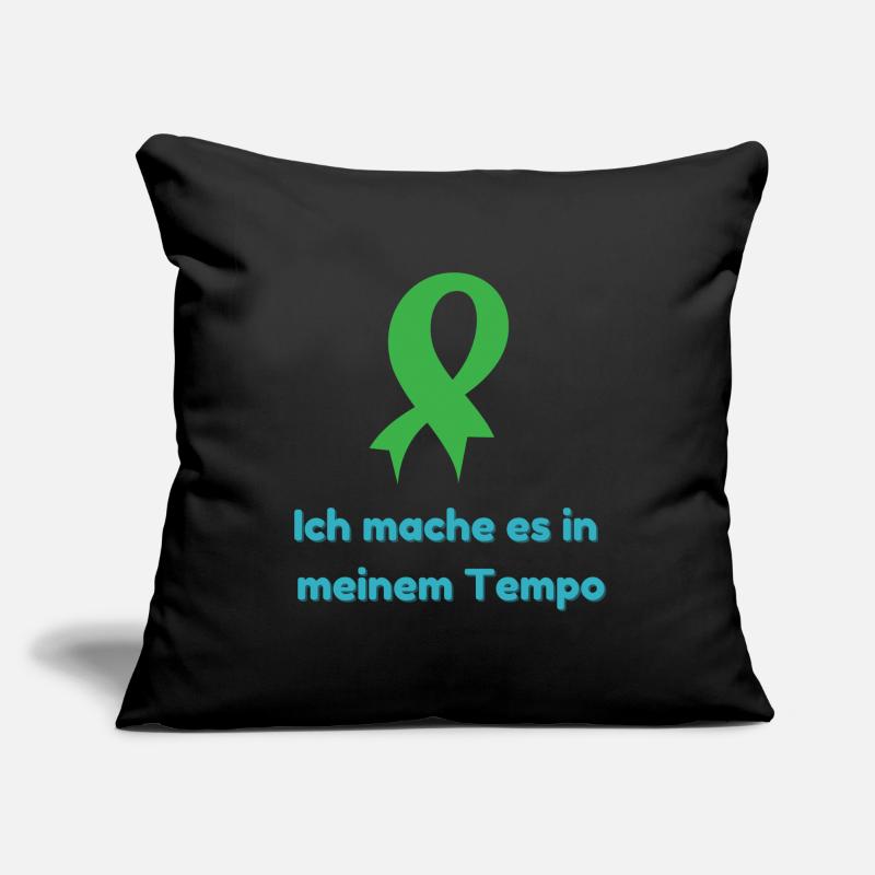 Je le fais à mon rythme Coussin et housse de 45 x 45 cm