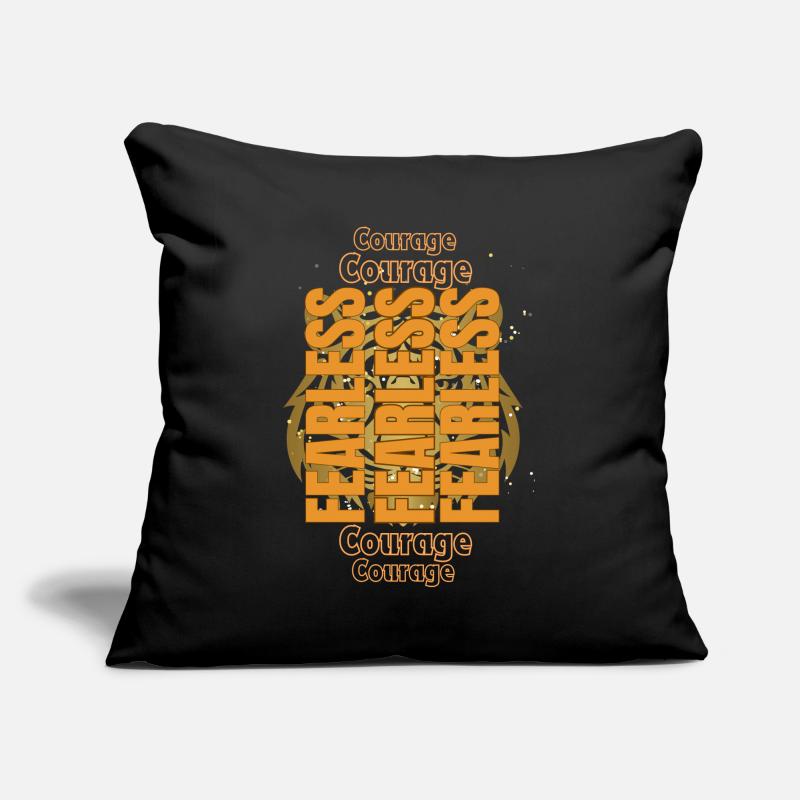 Fearless: Courage Sofa pillow with filling 45cm x 45cm