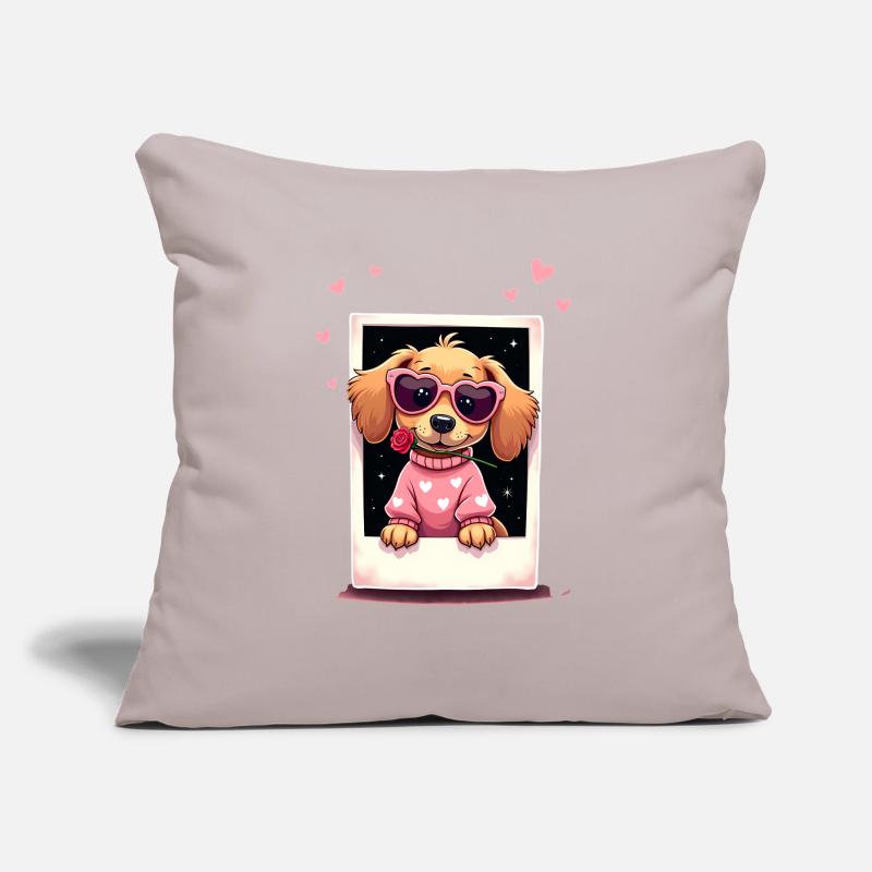 Dackel teckel teckel tekel Coussin et housse de 45 x 45 cm