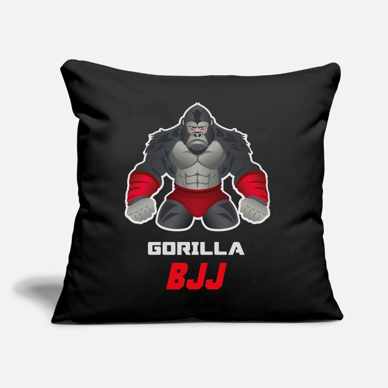 Gorilla BJJ Grappling Beast Design Sofa pillow with filling 45cm x 45cm