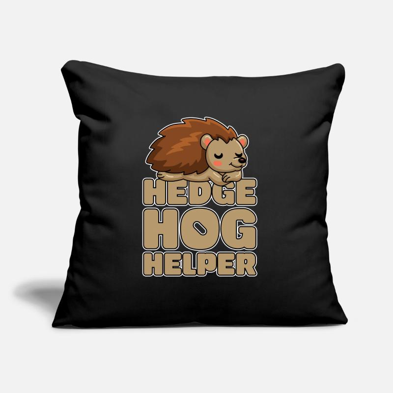 Hérisson Coussin et housse de 45 x 45 cm