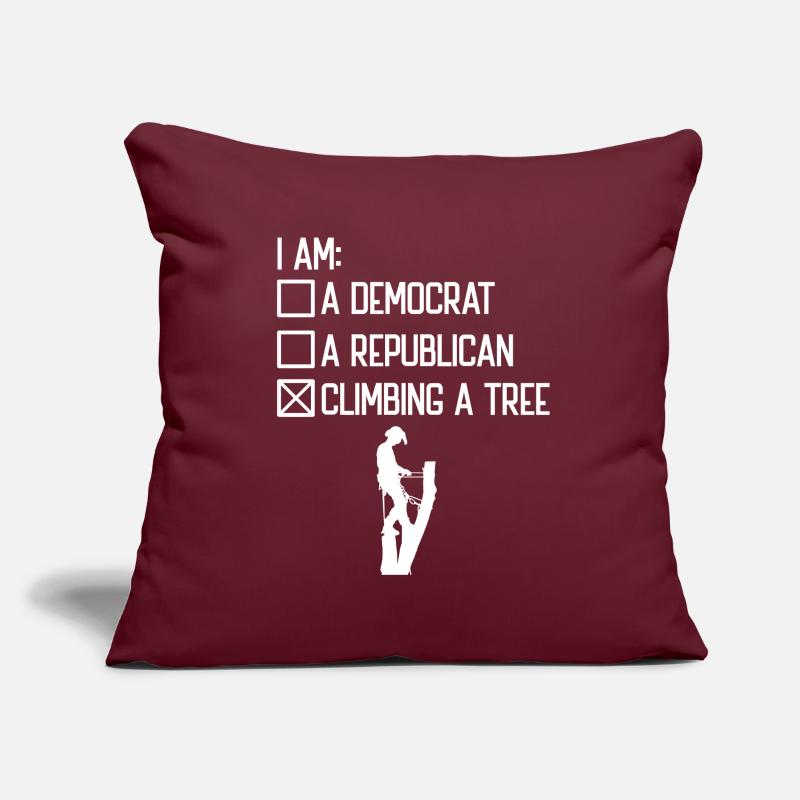 Tree Climbing Arborist Arborist Tree Climber Sofa pillow with filling 45cm x 45cm