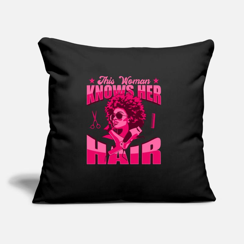 Coiffeur Coiffeur Coiffure Coiffure Coiffure Coiffure Coussin et housse de 45 x 45 cm