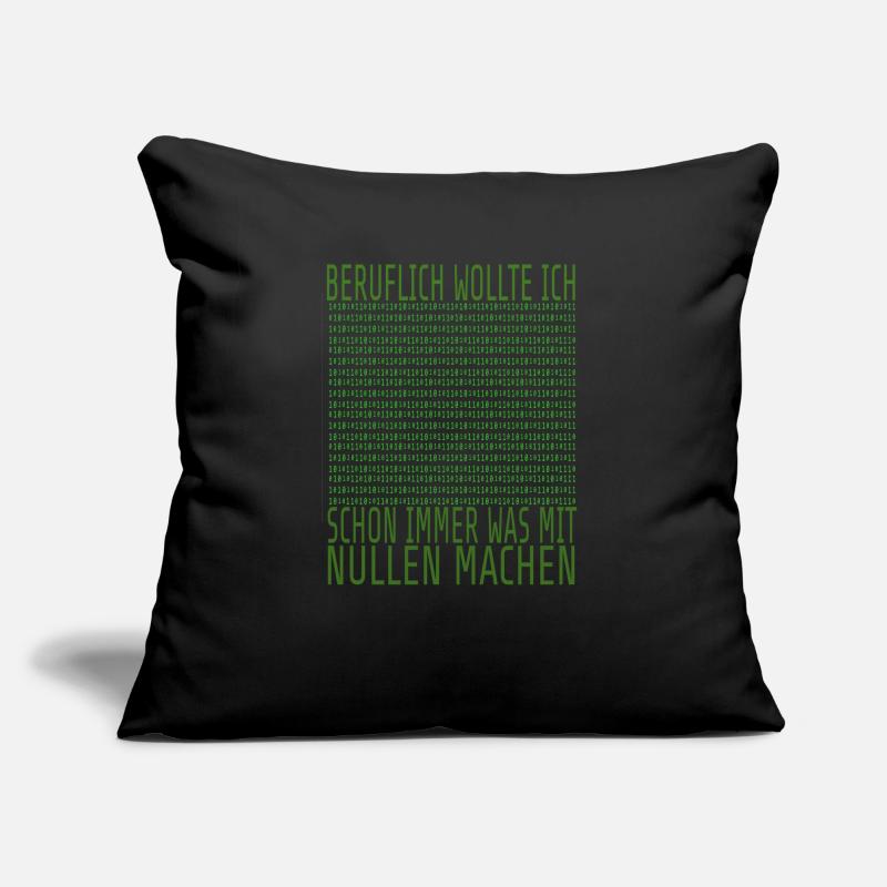 Informatiker Programmierer Humor Geschenkidee Sofakissen mit Füllung 45 x 45 cm