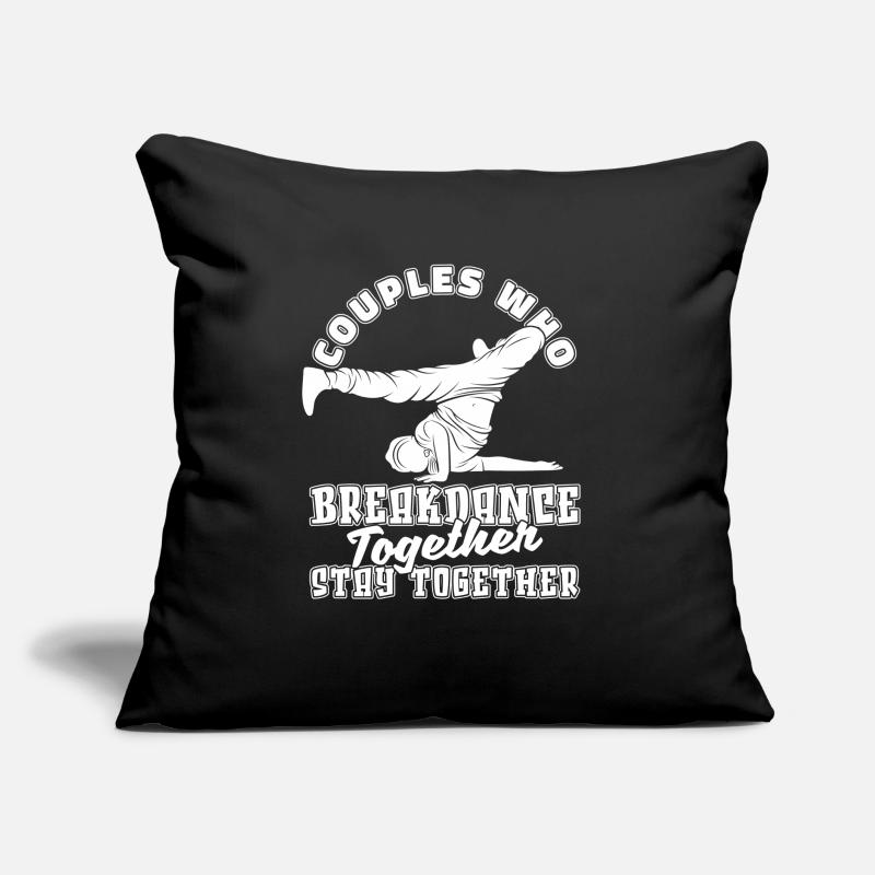 Breakdance Breakdancer Breakdancing Couple Sofa pillow with filling 45cm x 45cm
