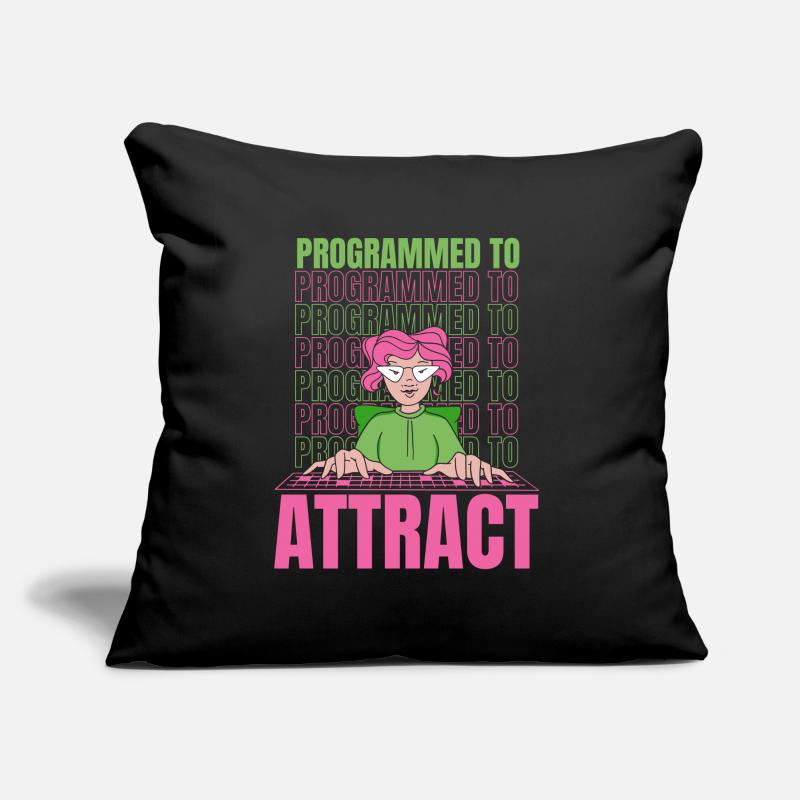 Developer Coder Programmer Funny Sofa pillow with filling 45cm x 45cm