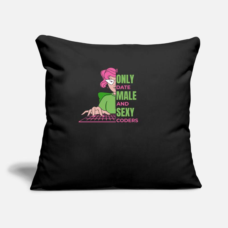 Entwickler Coder Programmierer Humor Sofakissen mit Füllung 45 x 45 cm