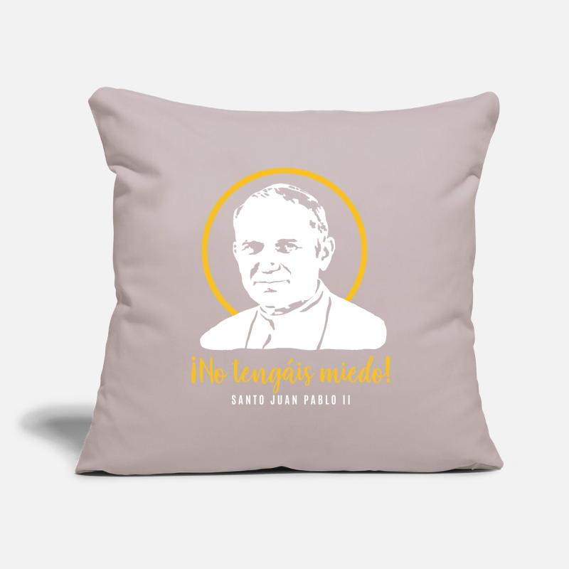 Do not be afraid - Pope John Paul II JP2 Sofa pillow with filling 45cm x 45cm