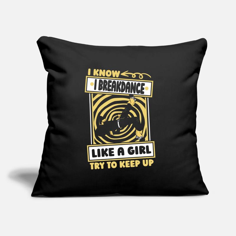 Breakdance Breakdancer Breakdance Drôle Coussin et housse de 45 x 45 cm