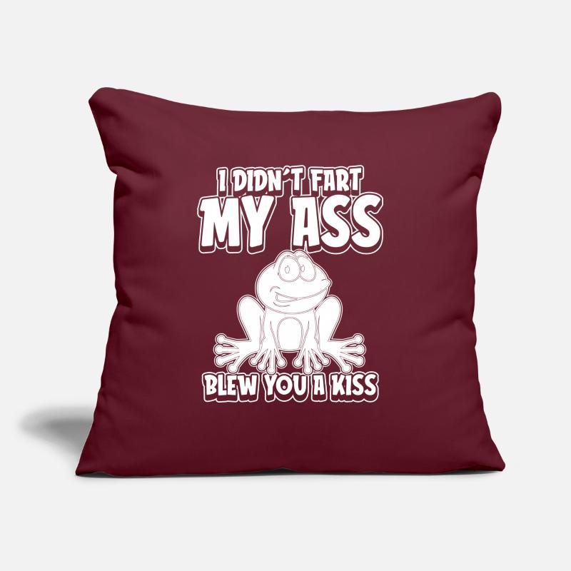 Frog Toad Humor Sofa pillow with filling 45cm x 45cm