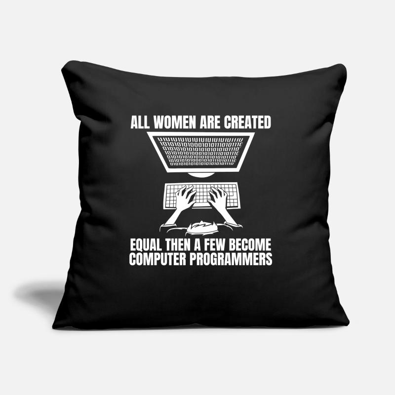 Developer Coder Programmer Funny Sofa pillow with filling 45cm x 45cm