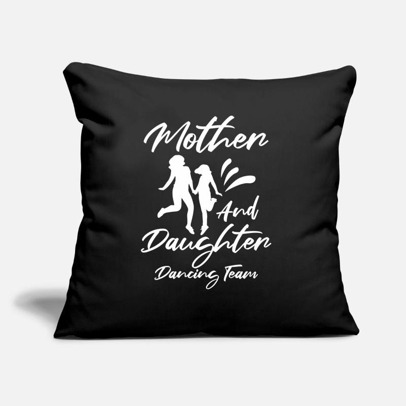 Maman Mère Danseuse Danse Mère Coussin et housse de 45 x 45 cm