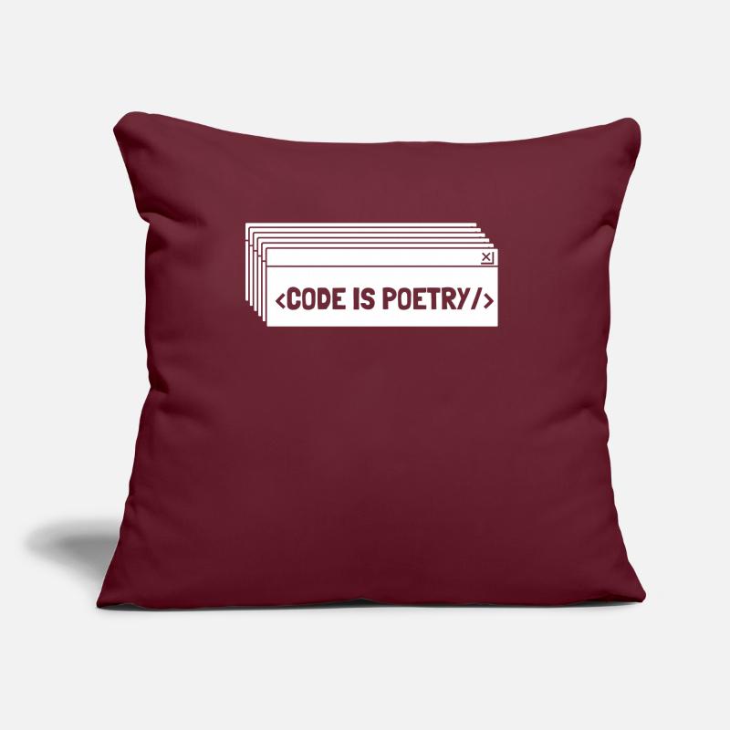 Entwickler Coder Programmierer Sofakissen mit Füllung 45 x 45 cm