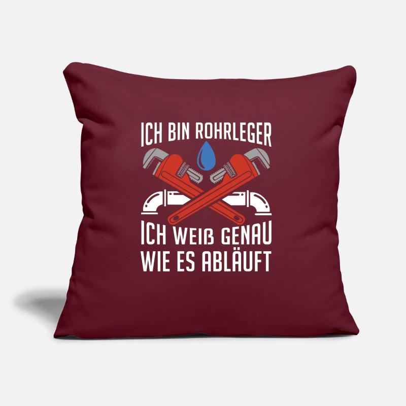 Pipeline builder Witzig Sofa pillow with filling 45cm x 45cm