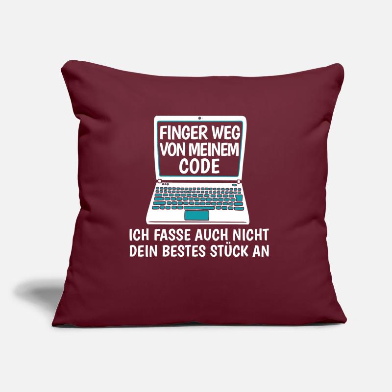 Developer Coder Programmer Funny Sofa pillow with filling 45cm x 45cm