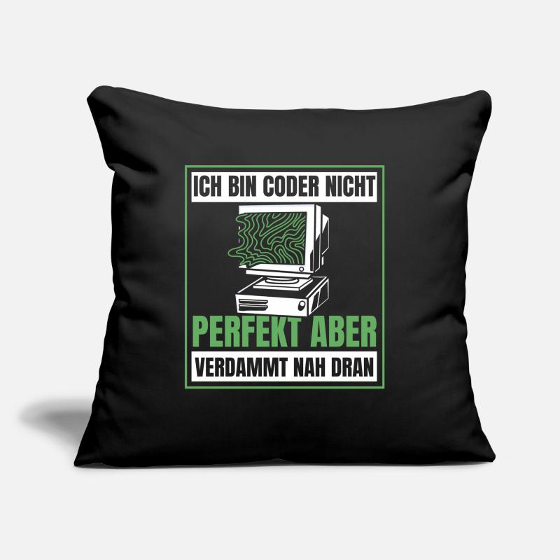 Entwickler Coder Programmierer Humor Sofakissen mit Füllung 45 x 45 cm