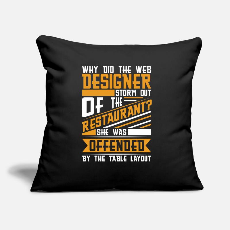 Web Developer Web Developer Funny Sofa pillow with filling 45cm x 45cm