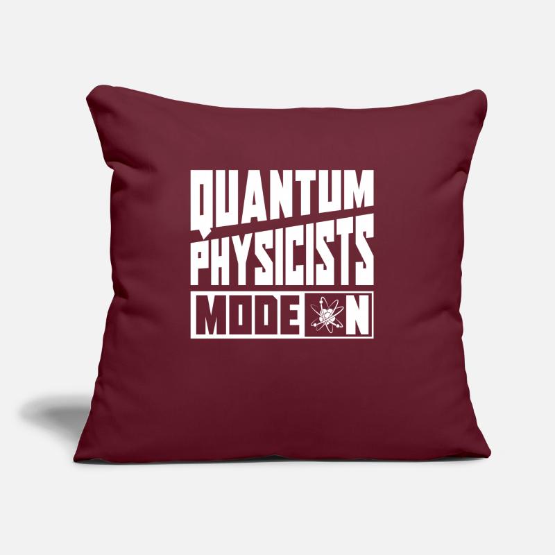 Physics Physicist Mode on Quantum Physics Sofa pillow with filling 45cm x 45cm