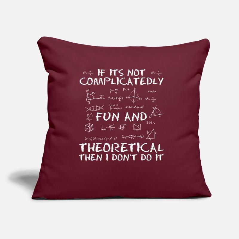 Physics Physicists Quantum Physics Sofa pillow with filling 45cm x 45cm