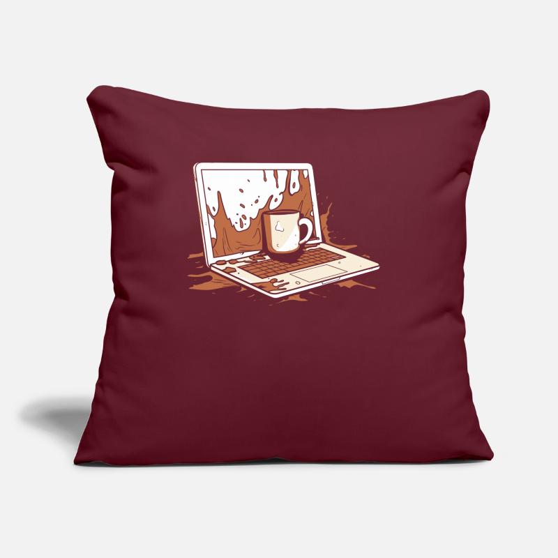 Développeur, Codeur, Programmeur, Café Coussin et housse de 45 x 45 cm