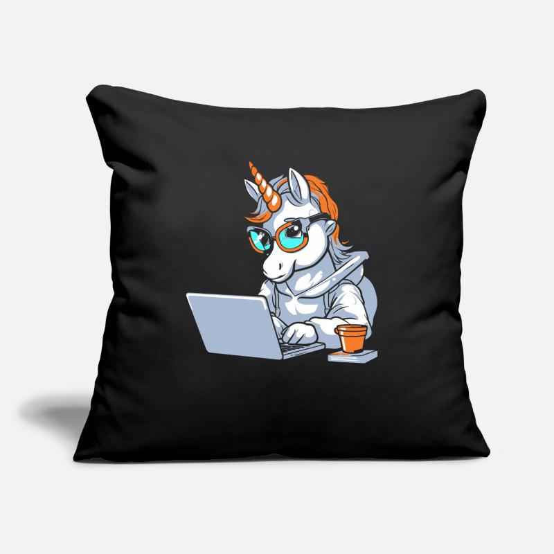 Developer, Coder, Programmer, Coffee Sofa pillow with filling 45cm x 45cm