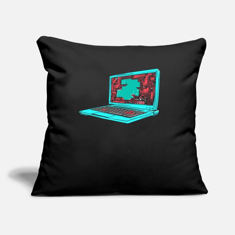 Entwickler Coder Programmierer Sofakissen mit Füllung 45 x 45 cm