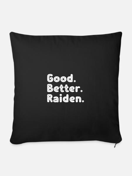 Good better Raiden - Sofakissen mit Füllung 45 x 45 cm - Schwarz