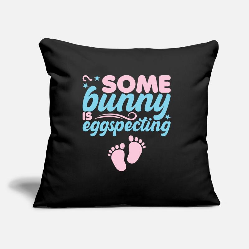 Easter Pregnancy Anouncement Easter Eggs Sofa pillow with filling 45cm x 45cm