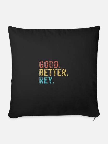 Good better Rey - Sofakissen mit Füllung 45 x 45 cm - Schwarz